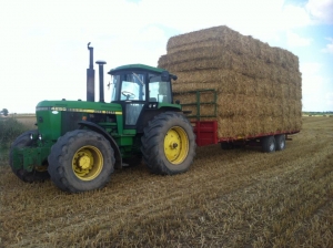 George Sutton's Marshall Bale Trailer